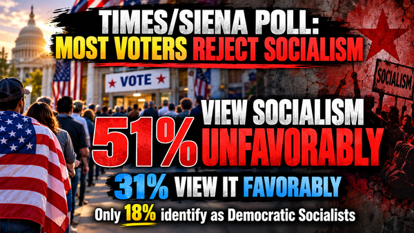 Looks Like Socialism Isn't that Popular