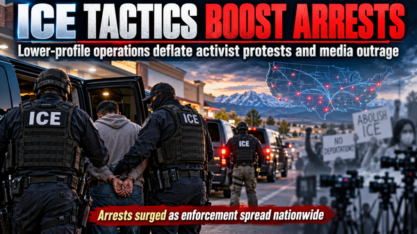 New ICE Tactic Increase Arrests Decrease Protests