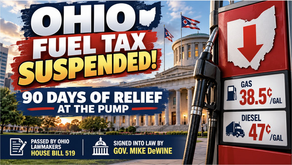 Ohio Votes to Suspend Fuel Tax for 90 Days!