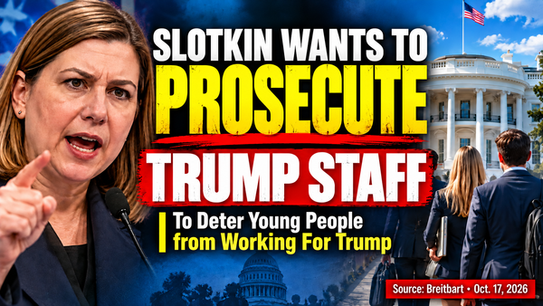 Dem Senator Wants to Prosecute Trump's Staff