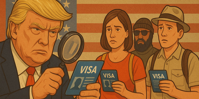 Trump To Review All 55 Million Visa Holders: Democrats Demand Amnesty For “Tourists With Terrorist Vibes”