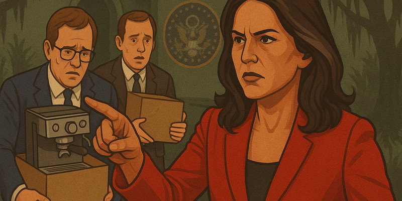 Tulsi Gabbard Declares War On Swamp Spies: ODNI Staff Told To Pack Their Espresso Machines
