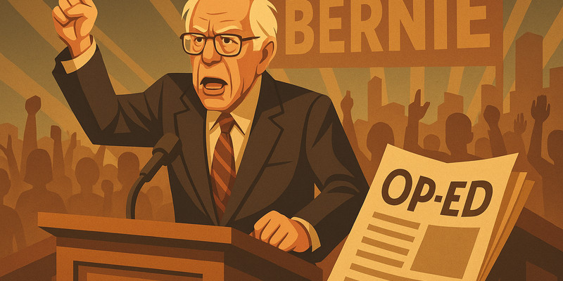 Bernie Orders National Tantrum Over RFK Jr.: “Rally The American People… To My Op-Ed”