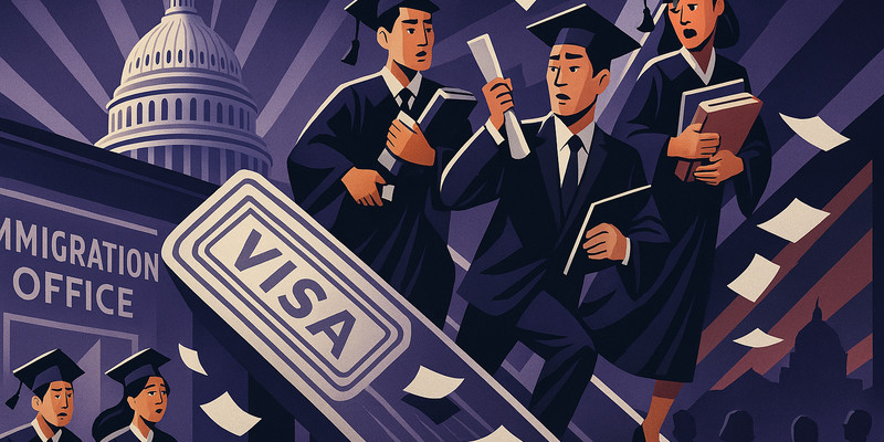 Number Of U.S. Student Visas Issued To Asians Tumbles — Chaos Erupts In Embassy Waiting Rooms