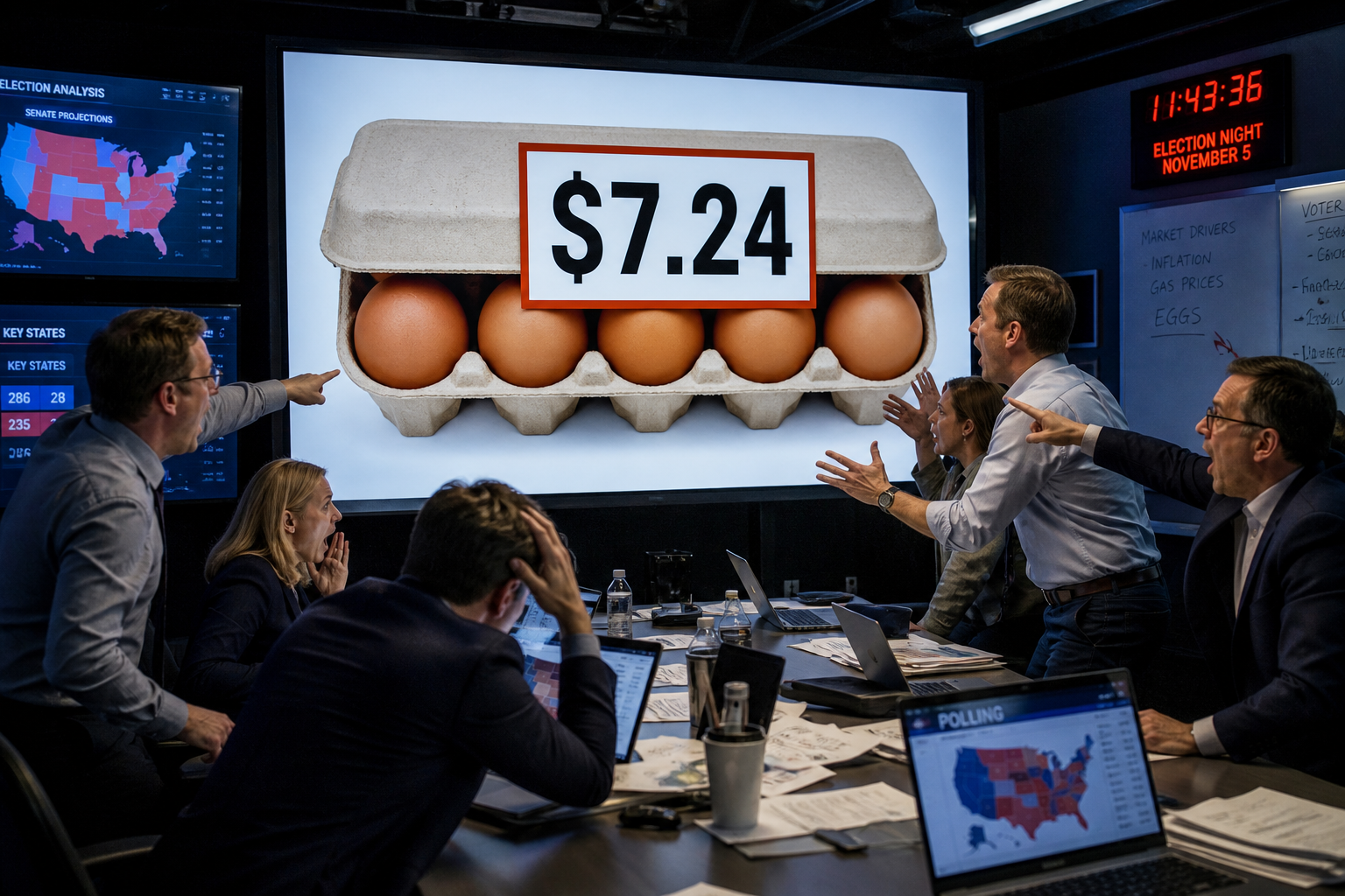 Democrats To Shelve 'Democracy' As Campaign Theme After Polls Show Voters More Concerned With Ability To Buy Eggs