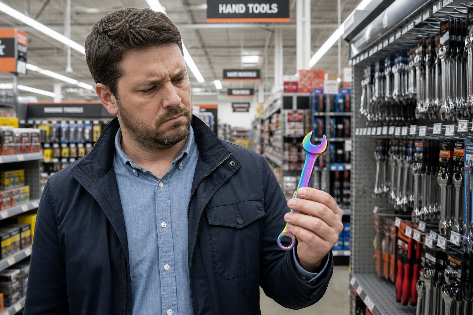 Report: Rainbow-Striped Wrench Fails To Convince Local Gay Man His Bank Actually Cares About Him
