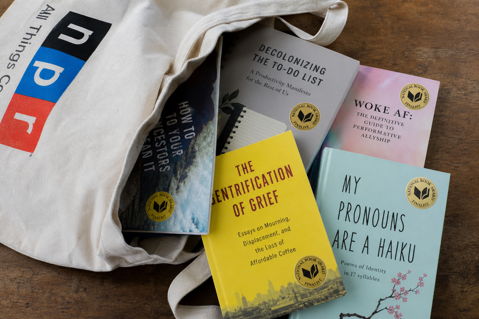 National Book Awards Committee Bravely Nominates Five Books Already Approved By Their Social Circle