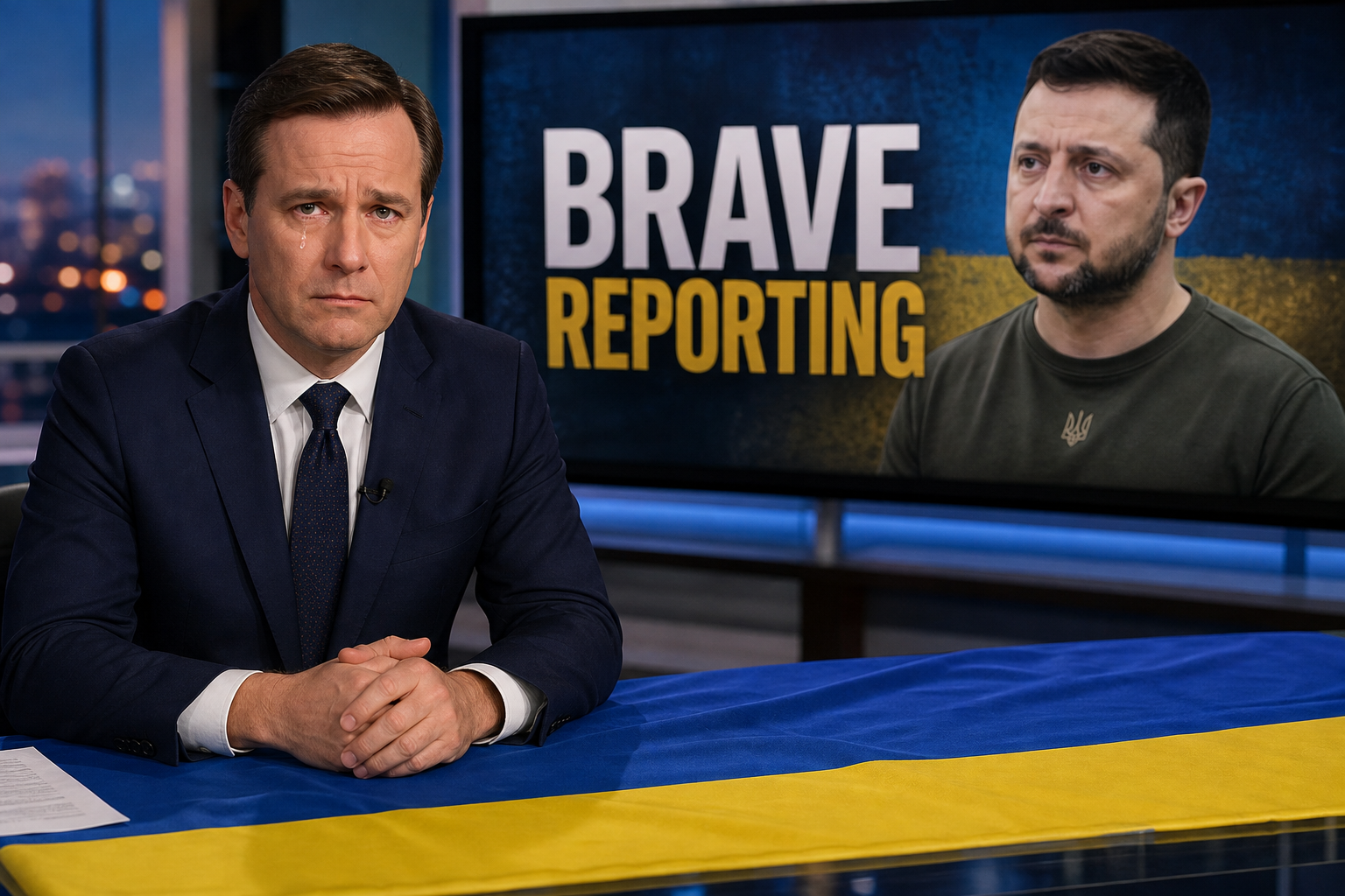 Journalist Awarded Pulitzer For Bravely Transcribing Zelenskyy Speech Word-For-Word