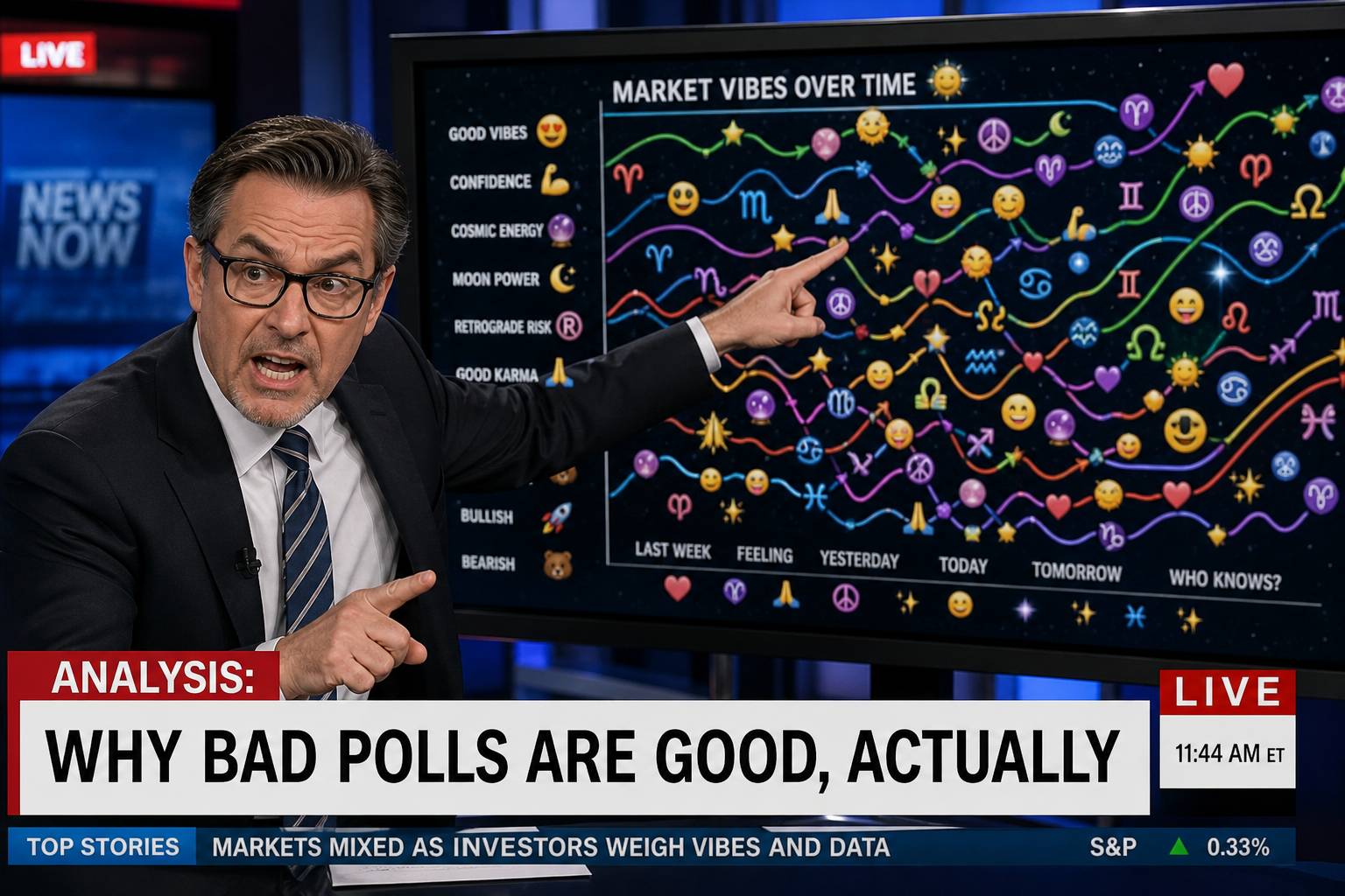 Media Reassures Public That Polls Showing Widespread Discontent Are Actually A Good Sign For Democrats