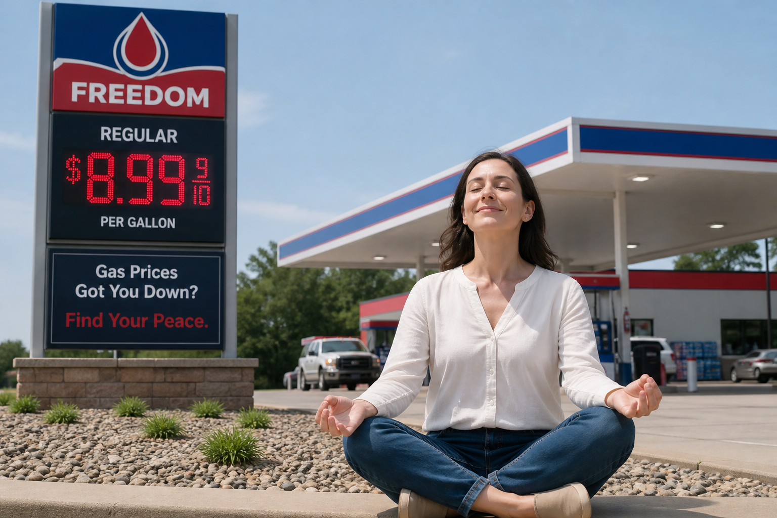 Democrats Spend Record $7 Billion On Campaign To Convince Voters Empty Gas Tank Is A State Of Mind