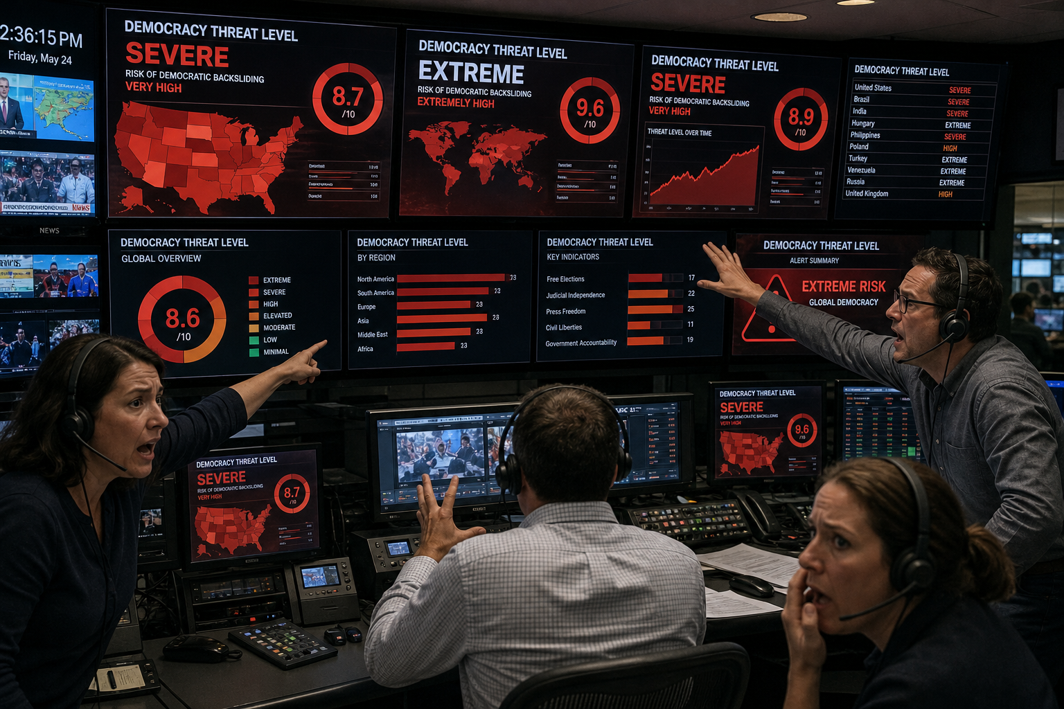 Media Lowers Democracy Threat Level To 'Code Orange' After Voters Select Unapproved Candidates